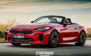 Kia Stinger GT Cabrio Z4 by X-Tomi Design